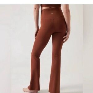 Athleta Rust Flare Pants Small